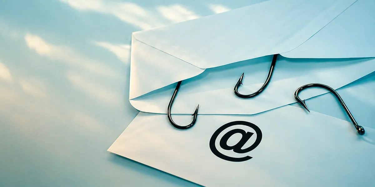 Anzuelos sobre un correo electrónico