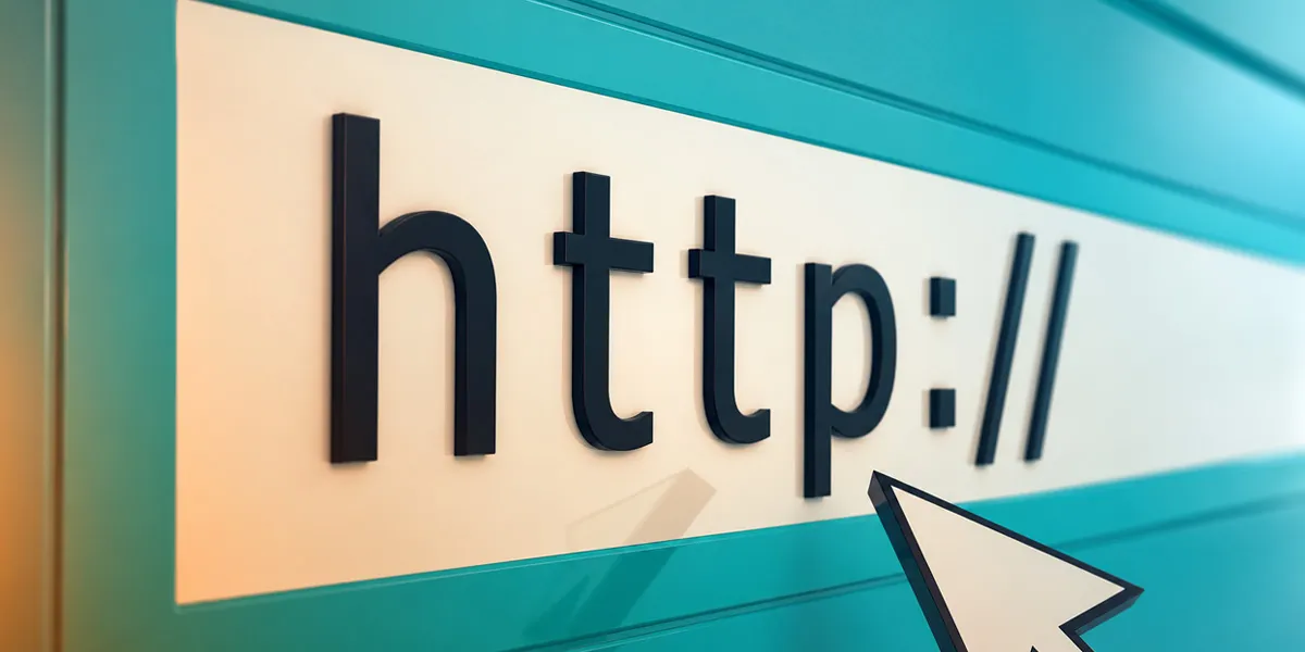 Dirección web con protocolo HTTP