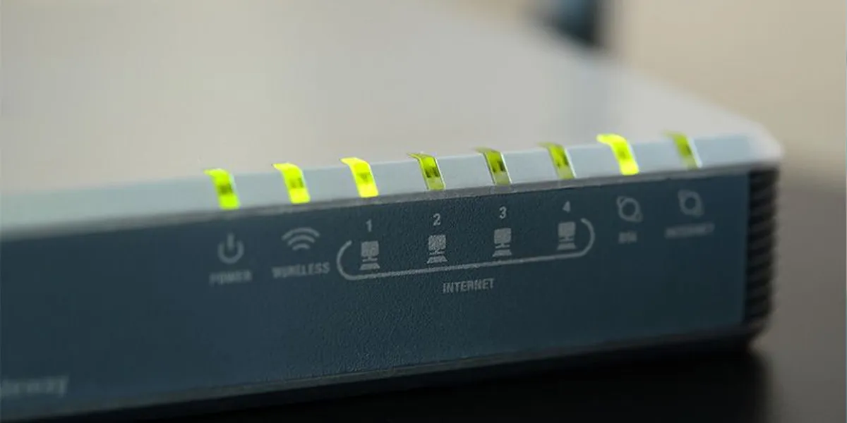 Router conectado a Internet