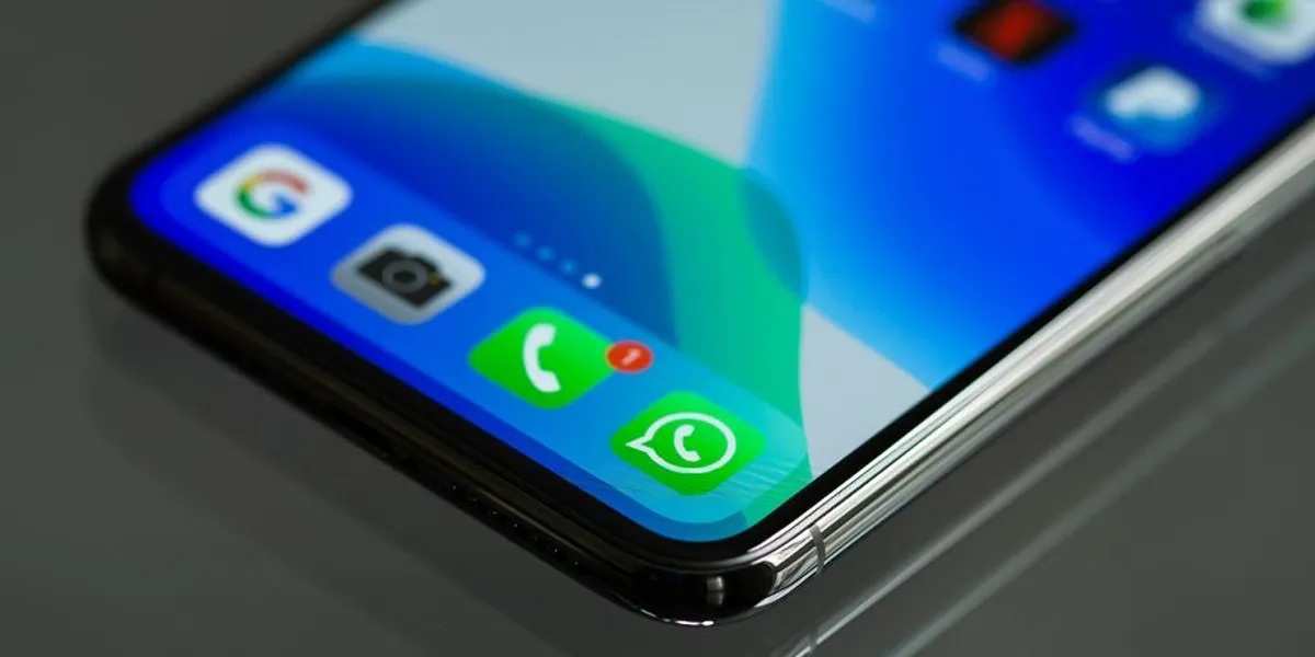 WhatsApp en un smartphone