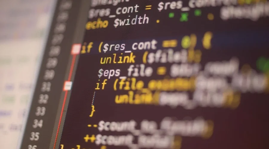 Código PHP en un editor