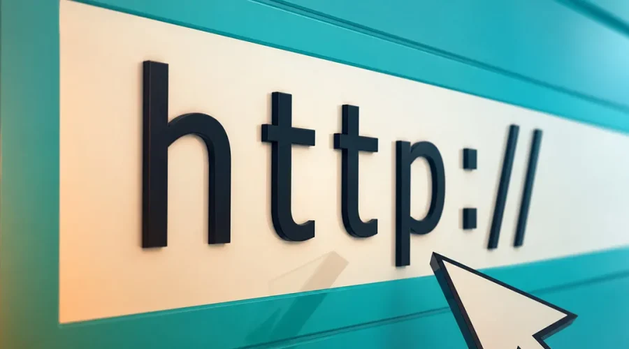 Dirección web con protocolo HTTP