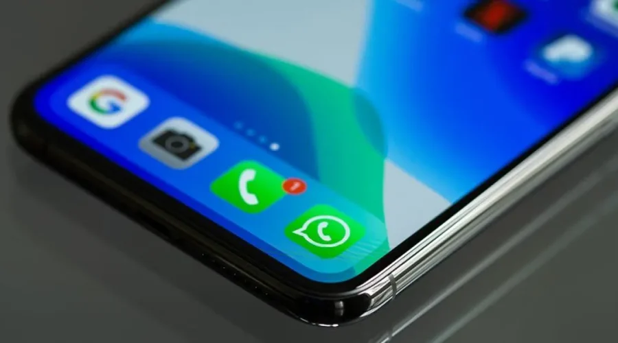 WhatsApp en un smartphone