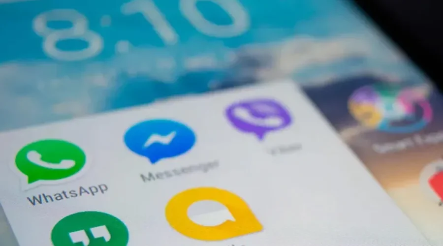 Aplicaciones de mensajería en smartphone