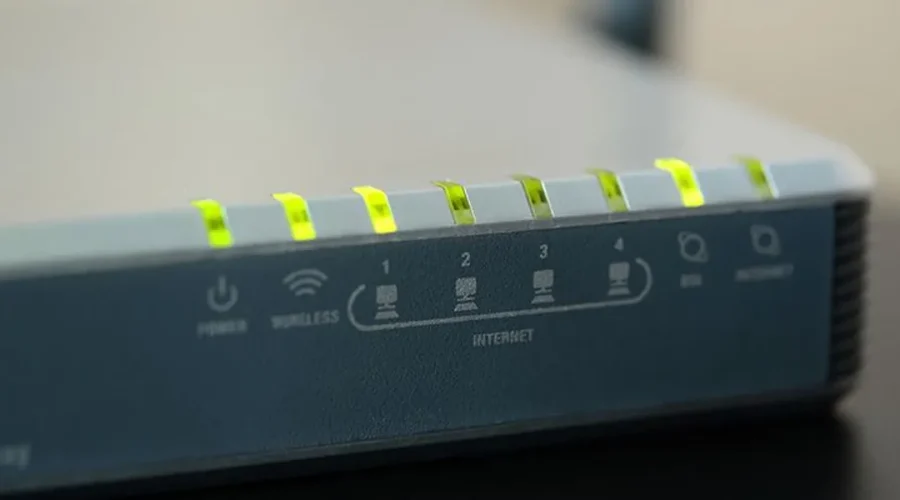 Router conectado a Internet