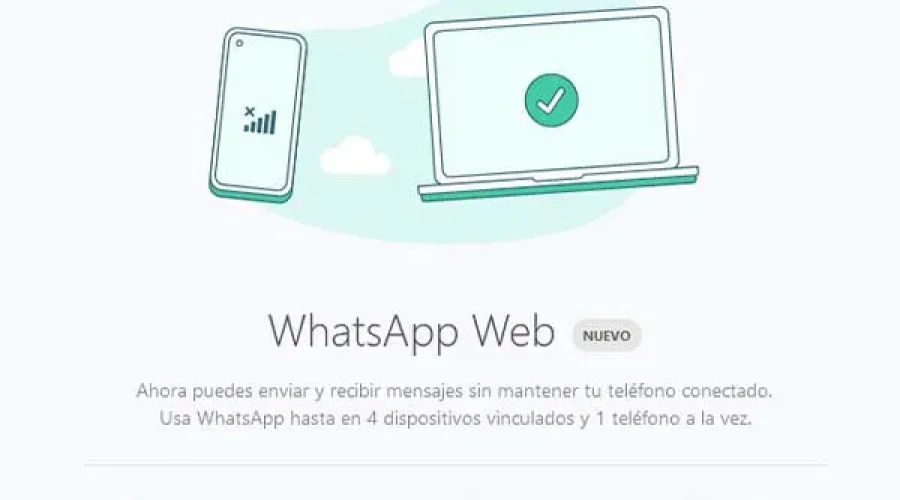 WhatsApp Web sin mantener el teléfono conectado