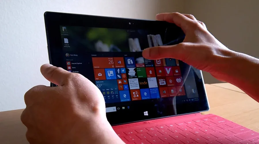 Windows 10 en una tablet Surface